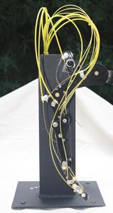 Plastic Leg with wires